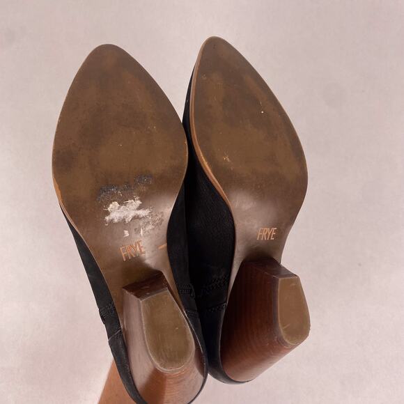 Frye Reina Cut Out Suede Bootie 9.5 - Picture 8 of 8